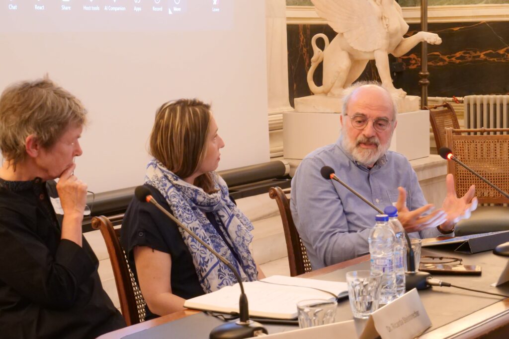 Snapshot from the presentation by Professor Giuseppe Longo